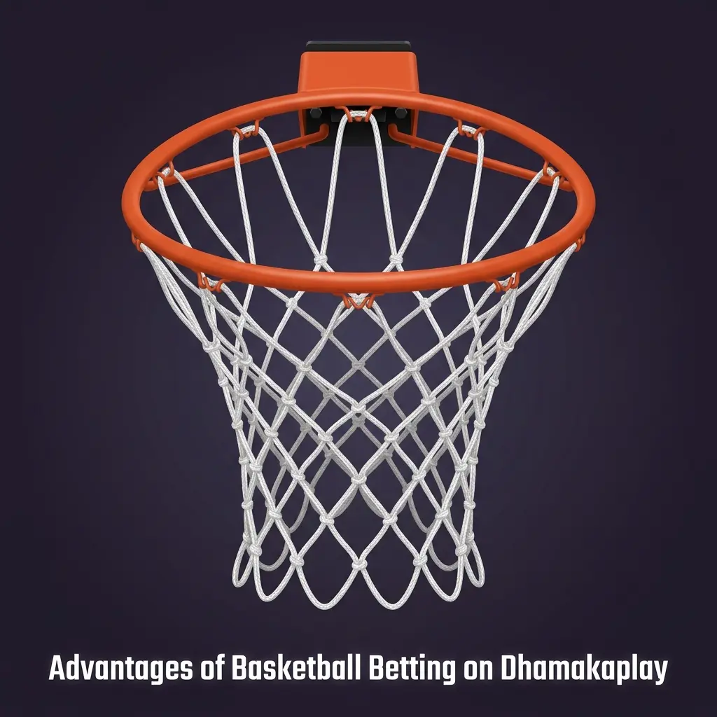 Advantages of basketball betting on Dhamakaplay including live odds, INR payments, mobile app, and 24/7 support