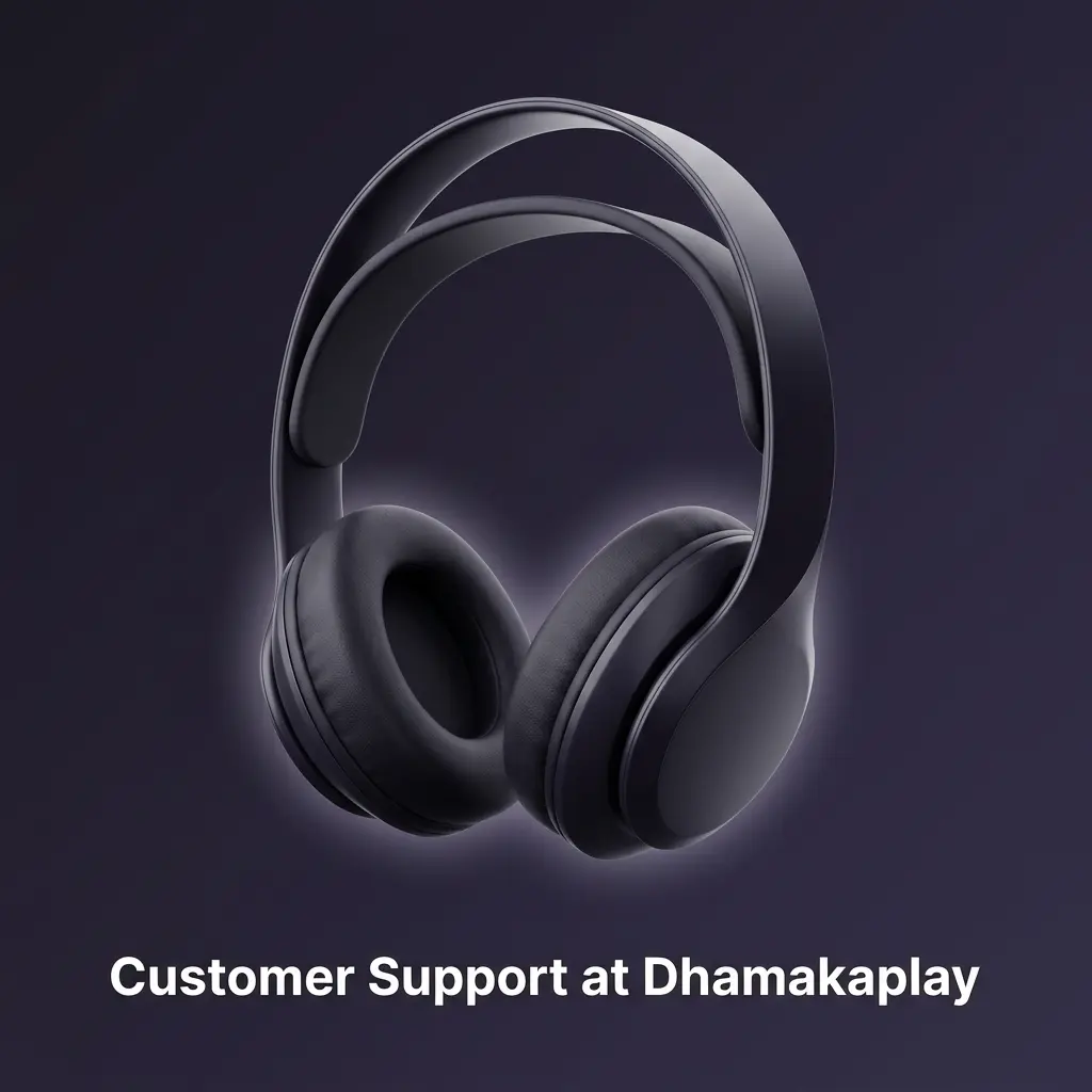 Dhamakaplay customer support channels including live chat, email, and help centre available 24/7 for Indian players