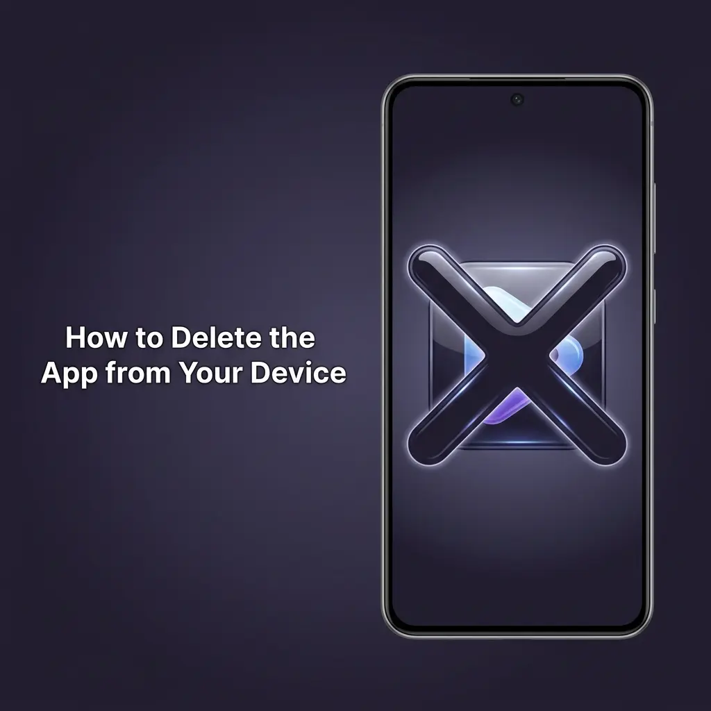 Steps to delete an app on Android and iOS by uninstalling or removing bookmark without affecting account or balance
