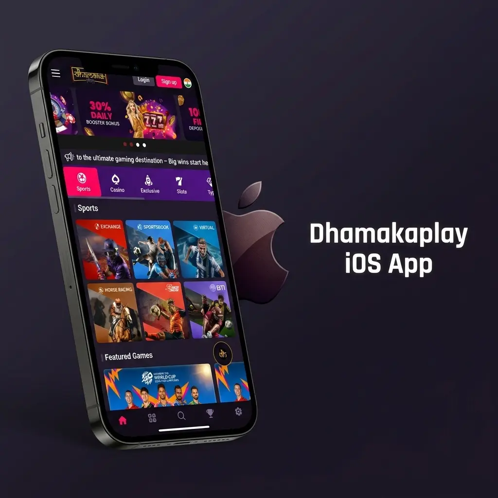 Dhamakaplay iOS app download guide for iPhone and iPad users in India via App Store