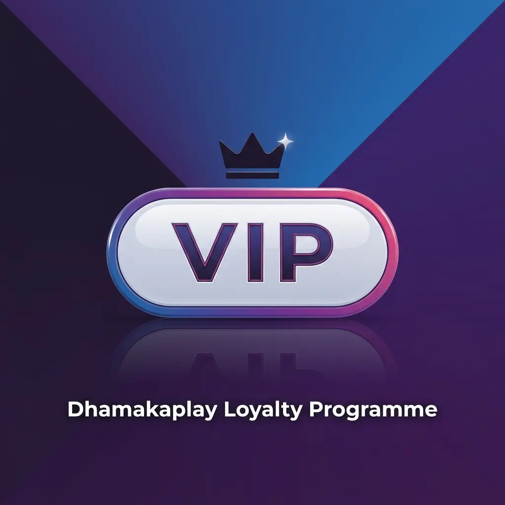 Dhamakaplay loyalty programme tiers from Bronze to VIP with points, cashback, and rewards for casino and sports betting
