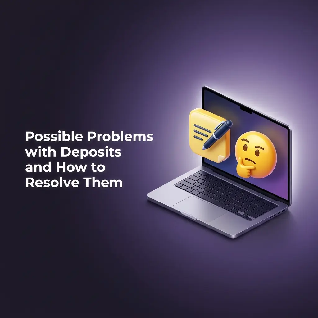Common deposit problems in India including declined transactions, missing funds, wrong amounts, and verification issues with resolution steps