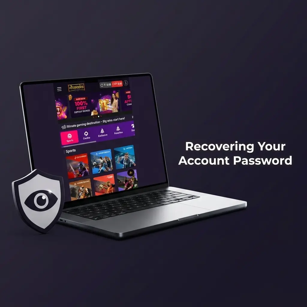 Dhamakaplay forgot password recovery steps including reset link, OTP verification, and creating a new password