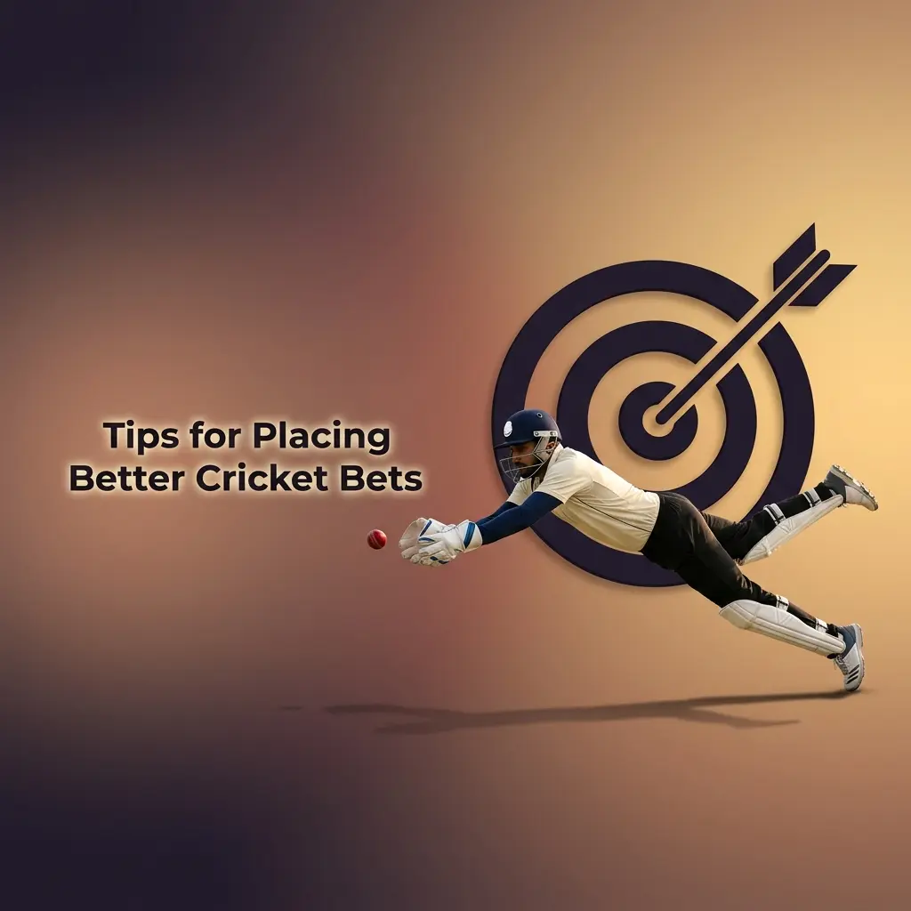 Tips for placing better cricket bets: analyse team form, pitch conditions, manage bankroll, and use live betting tools