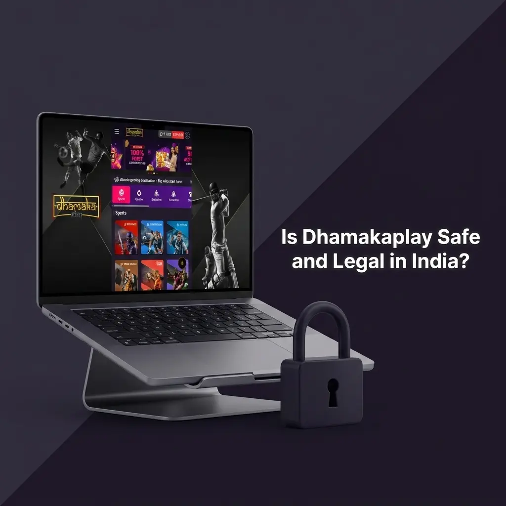 Dhamakaplay licensed Curacao eGaming platform with SSL encryption, safe and legal online betting for Indian players