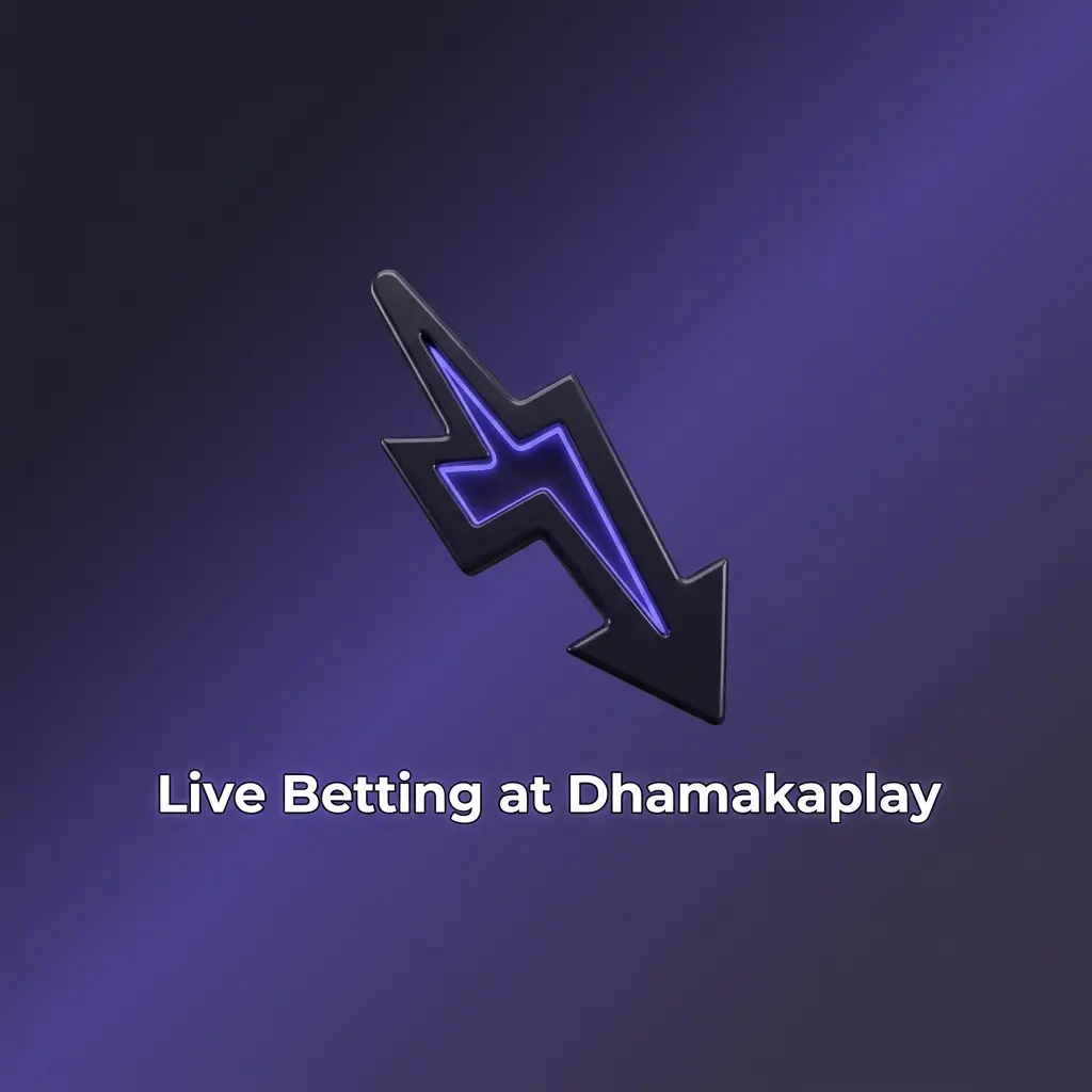 Live betting on Dhamakaplay covering cricket, football, kabaddi and eSports with real-time odds and cash-out feature