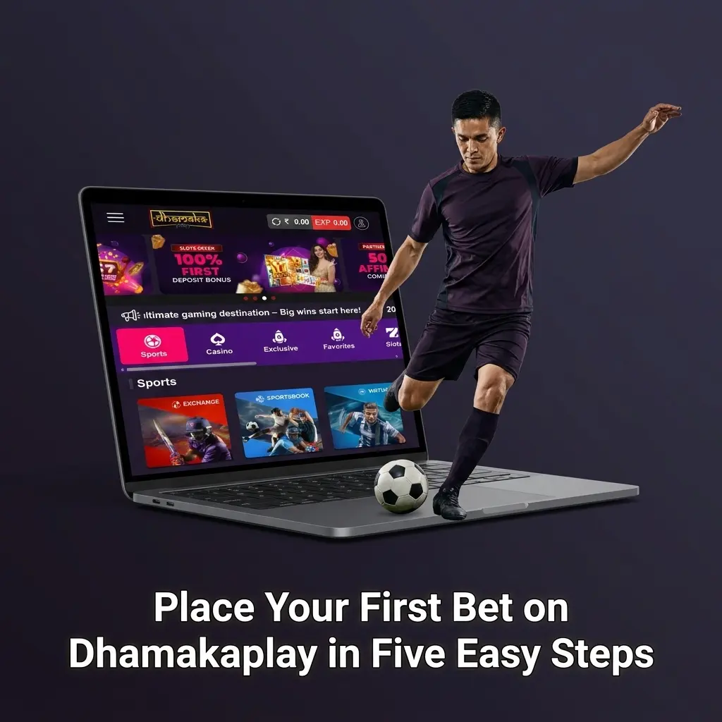 Step-by-step guide to placing your first sports bet on Dhamakaplay in five easy steps via UPI or Google Pay