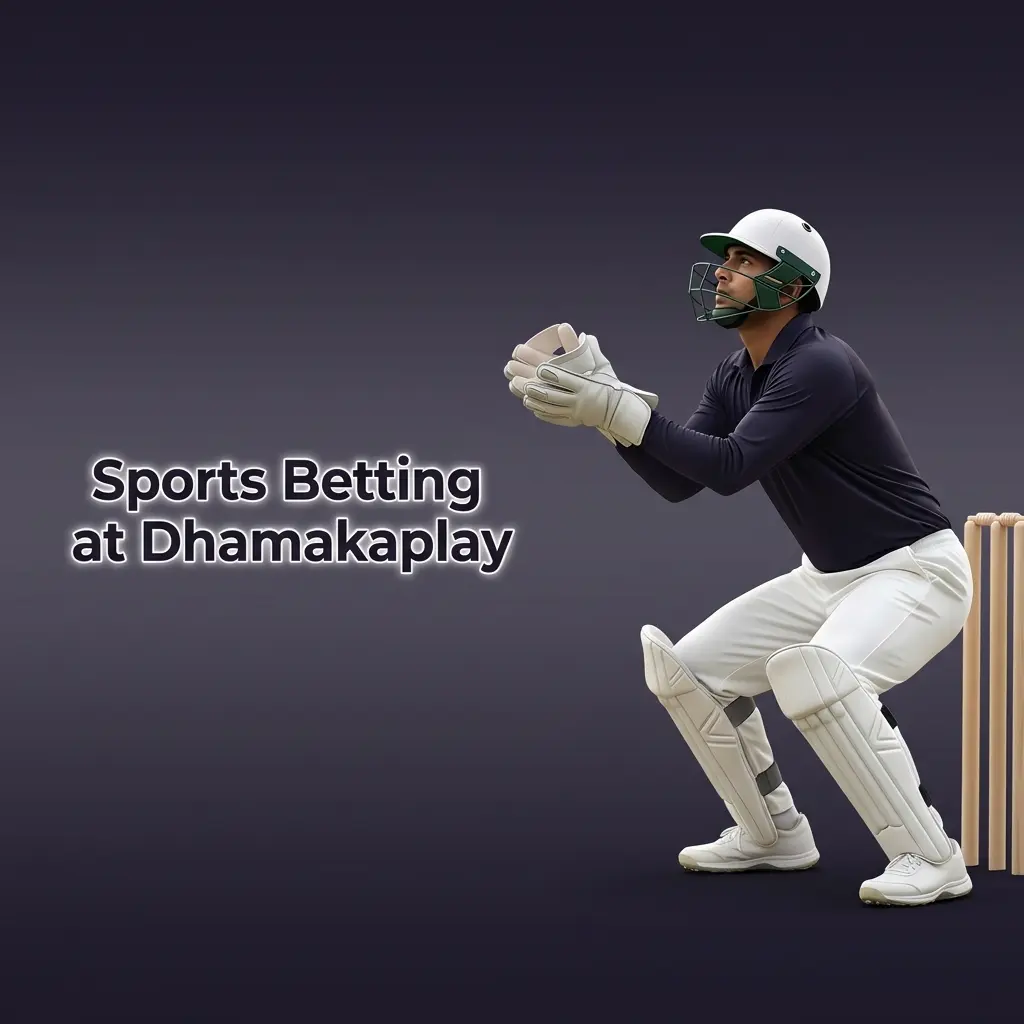 Sports betting at Dhamakaplay with competitive odds, live betting, and pre-match markets for Indian players