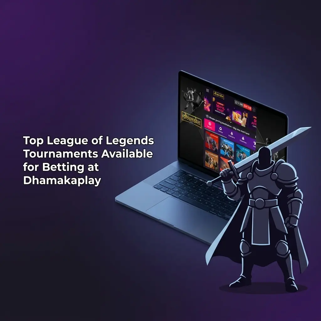 League of Legends top tournaments for betting at Dhamakaplay including Worlds, MSI, LCK, LPL and LEC