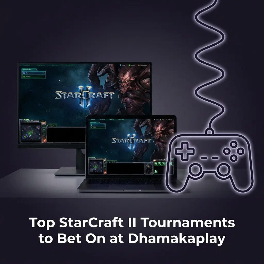 Top StarCraft II tournaments to bet on at Dhamakaplay including GSL, IEM Katowice, ESL Masters and EWC events