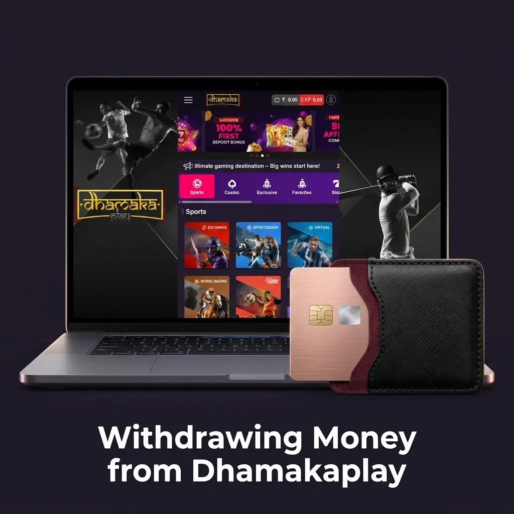 Step-by-step guide to withdrawing money from Dhamakaplay via UPI, bank transfer, or e-wallet